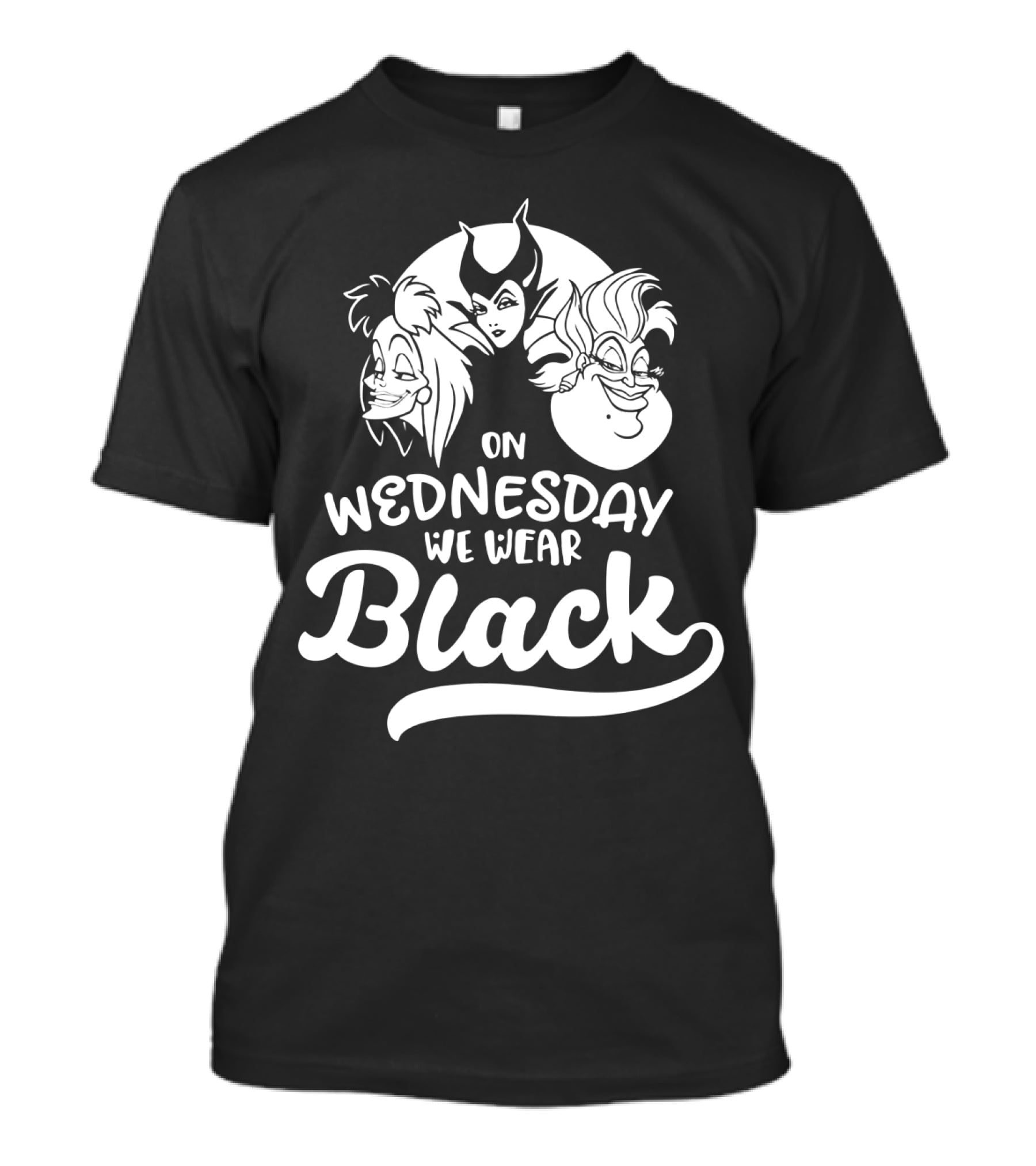 On Wednesday We Wear Black Villains T-Shirt