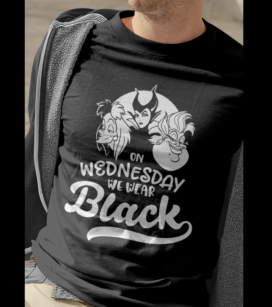 On Wednesday We Wear Black Villains T-Shirt