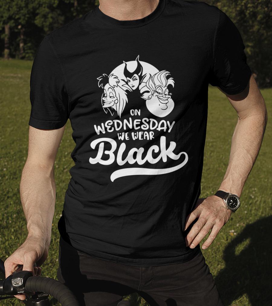 On Wednesday We Wear Black Villains T-Shirt
