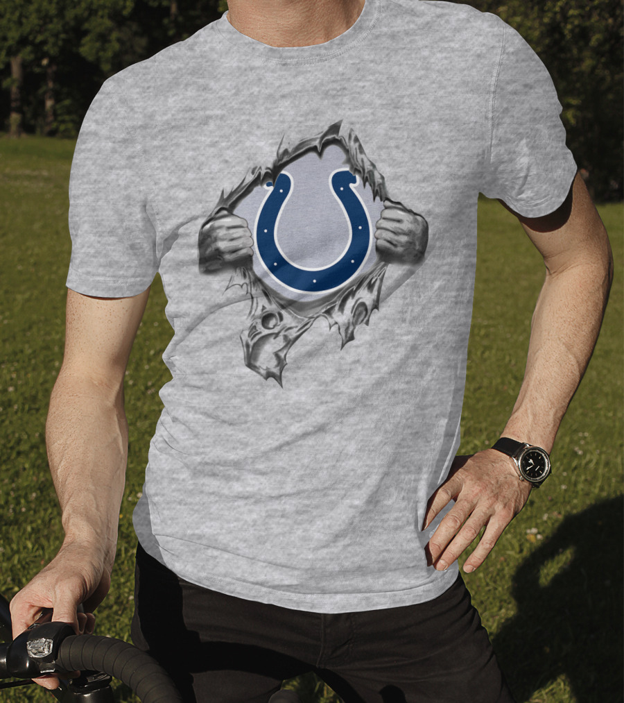 Indianapolis Colts Horseshoe Tearaway T-Shirt