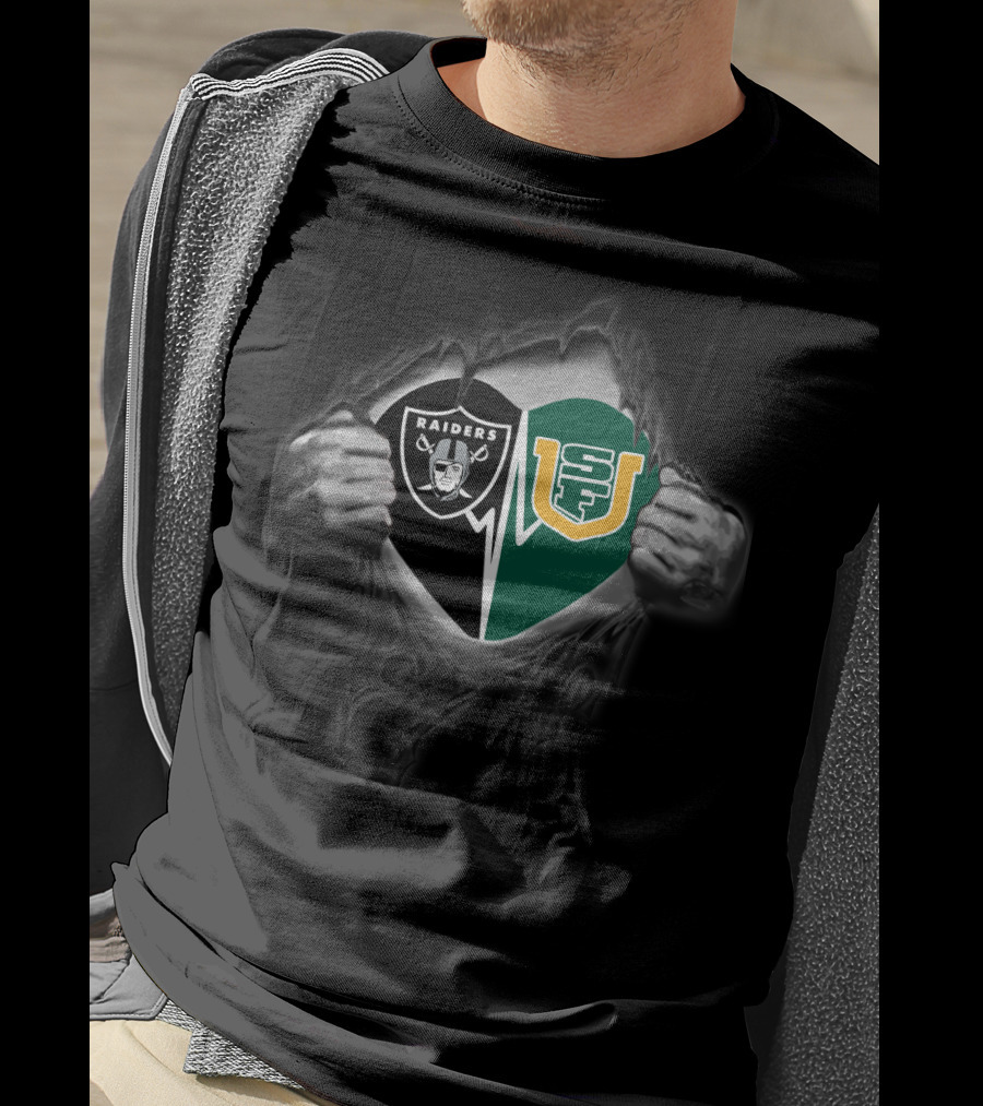 Raiders Sf Dons Dual Team Spirit Combination T-Shirt
