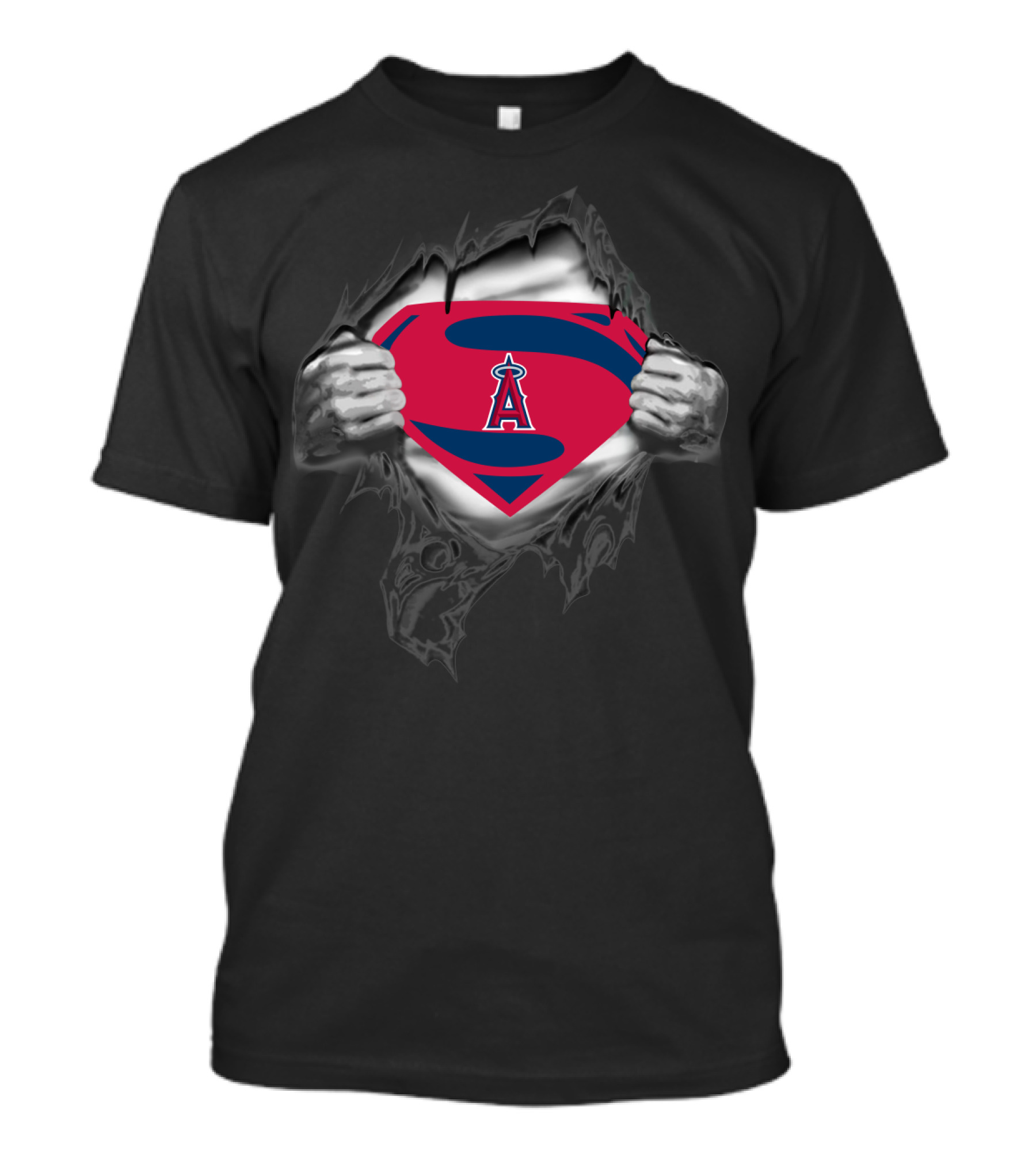 Superman Los Angeles Angels T-Shirt