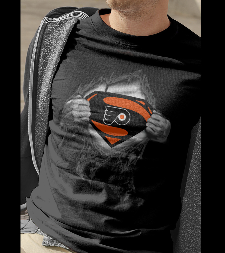Philadelphia Flyers Superhero Mashup T-Shirt