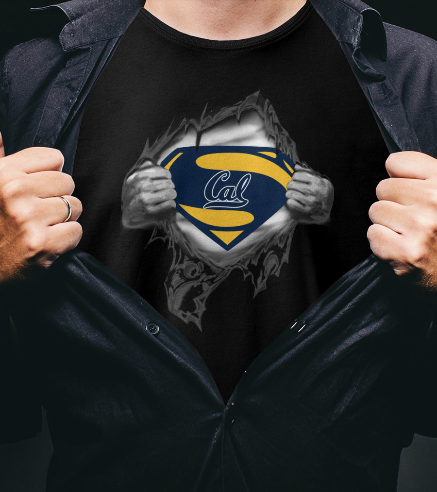 Cal California Golden Bears Superman T-Shirt