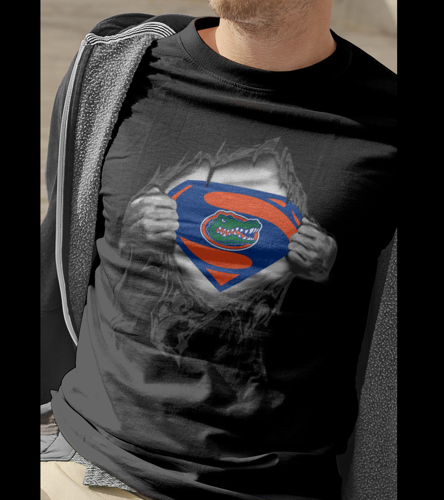 Superman Florida Gators 212 T-Shirt