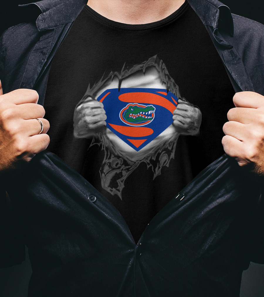 Superman Florida Gators 212 T-Shirt