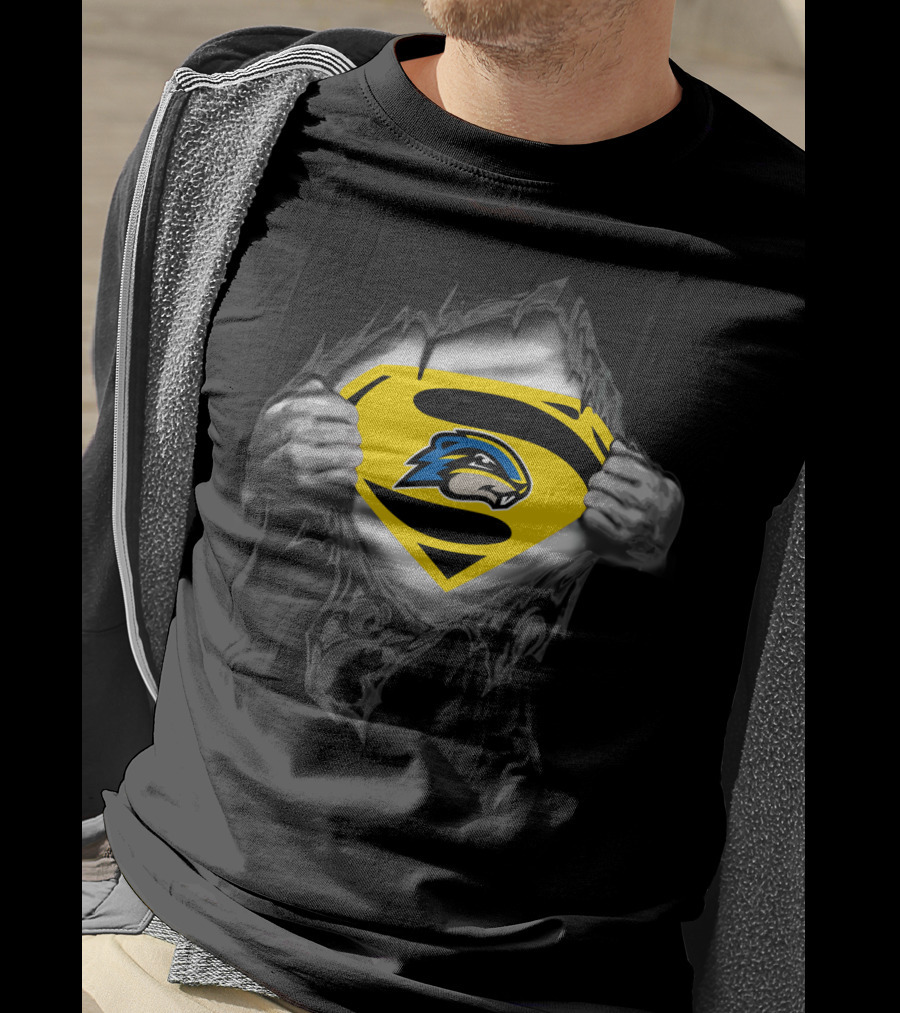 Goucher Gophers Superman Style Emblem 247 T-Shirt