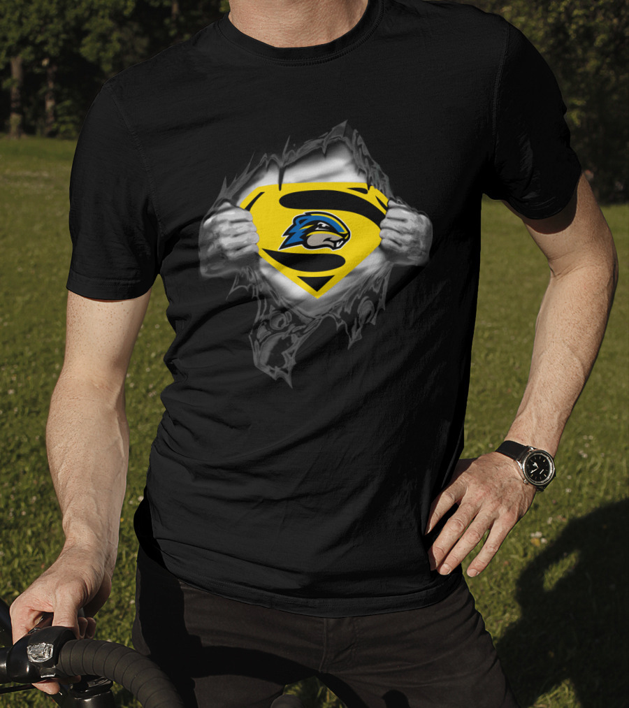 Goucher Gophers Superman Style Emblem 247 T-Shirt