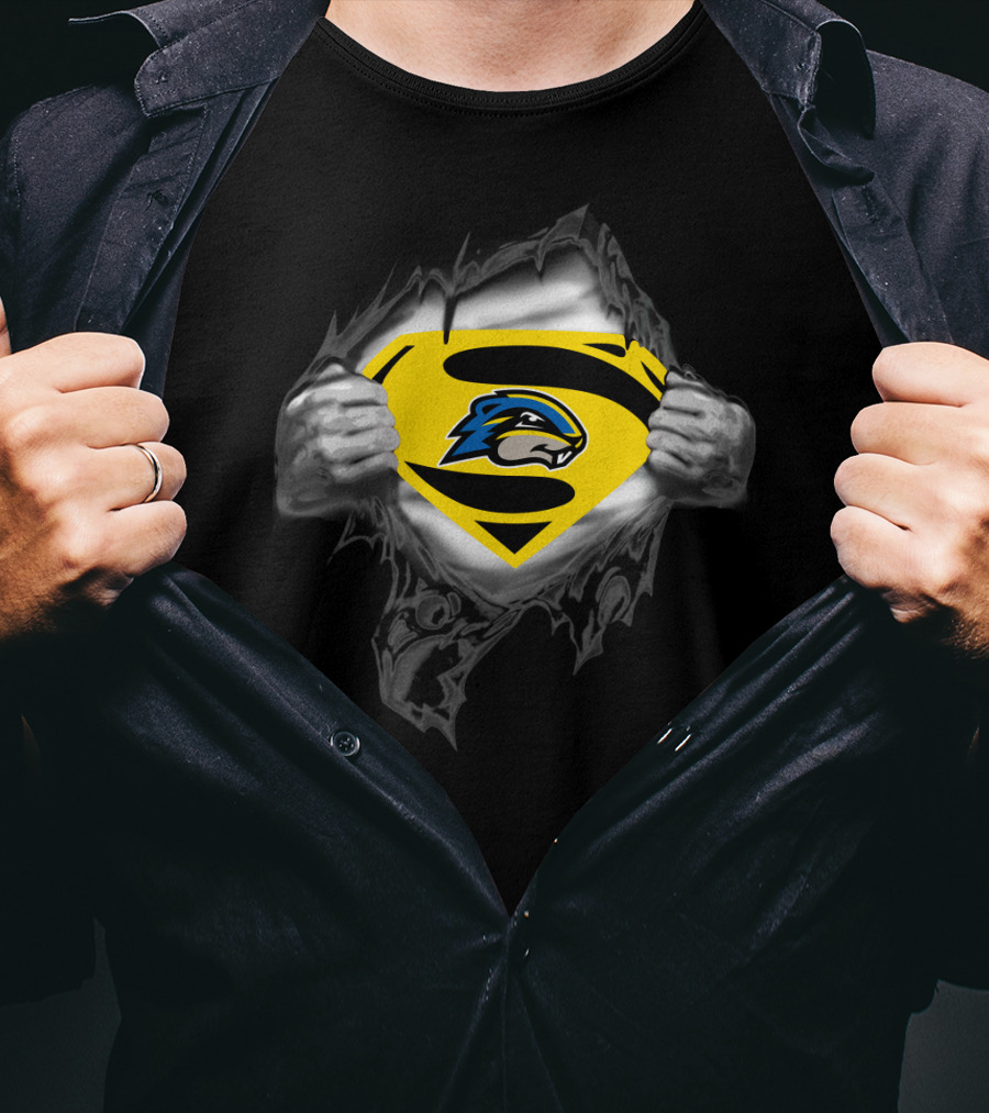 Goucher Gophers Superman Style Emblem 247 T-Shirt