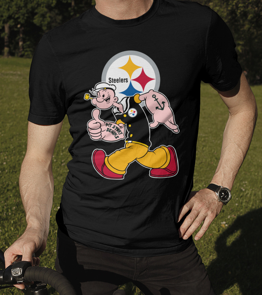 Pittsburgh Steelers My Story Begins Anchor T-Shirt