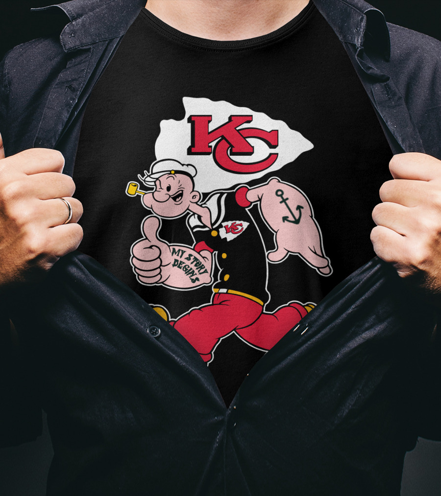 Kansas City Chiefs Kc My Story Begins T-Shirt