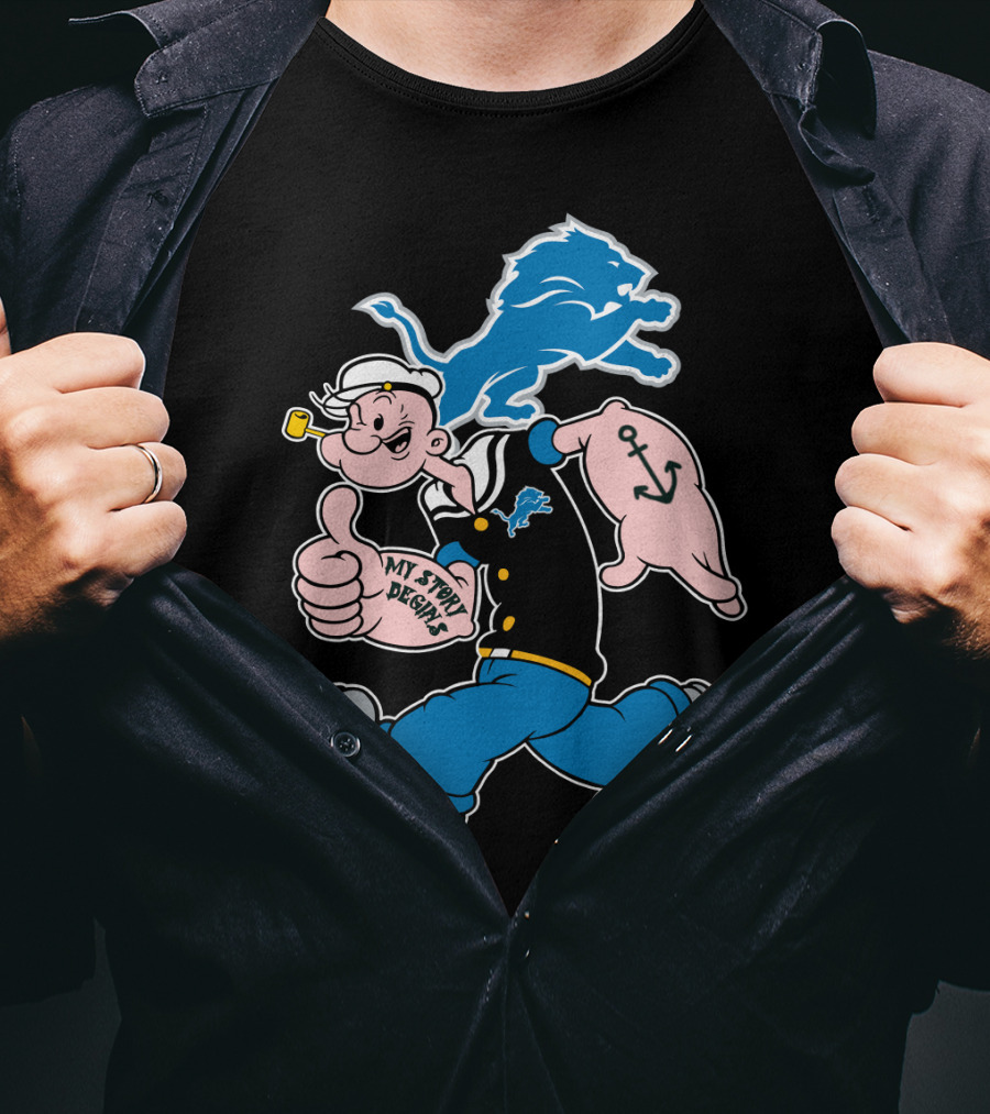 My Story Begins Detroit Lions T-Shirt