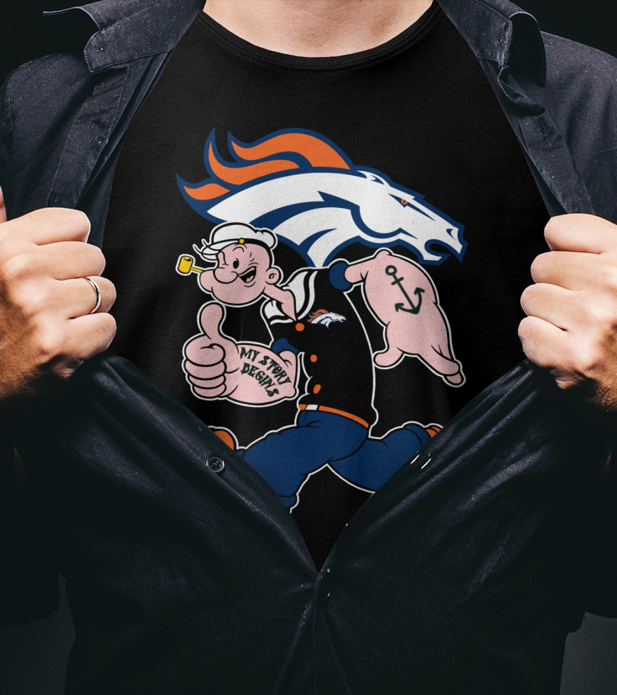 Denver Broncos My Story Designs T-Shirt