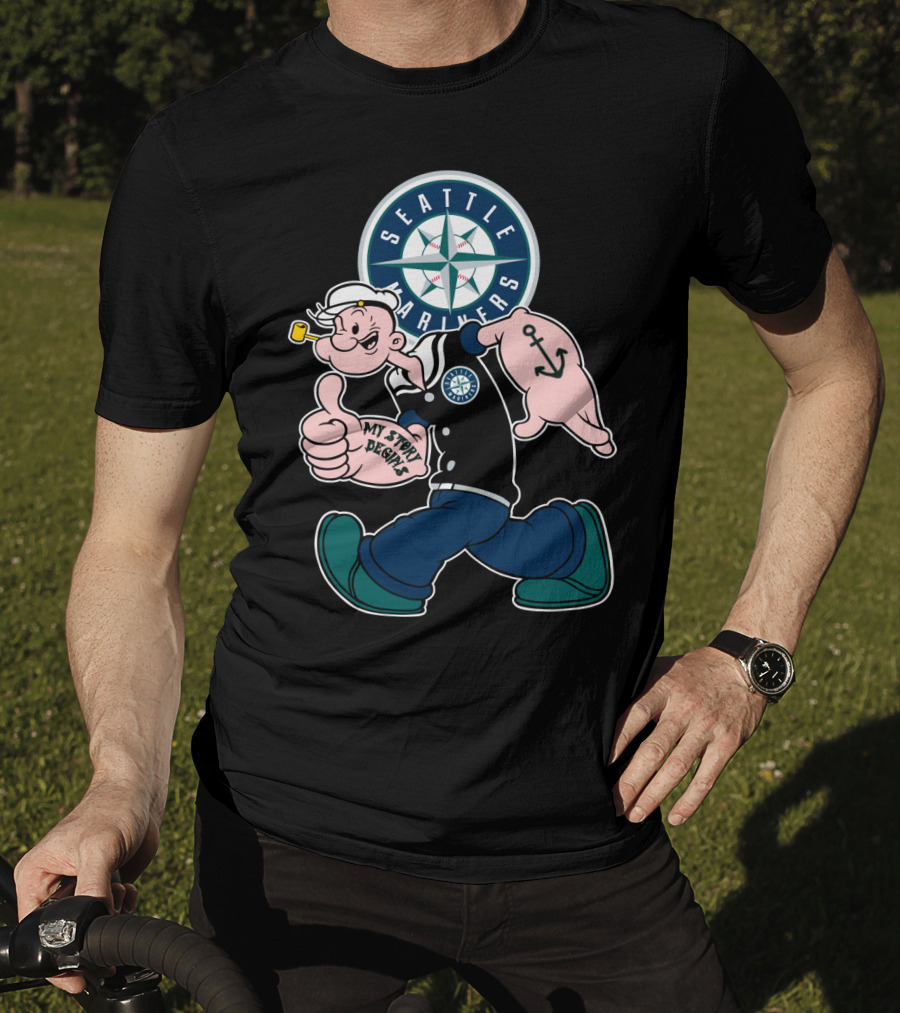 Seattle Mariners Popeye My Story Begins T-Shirt