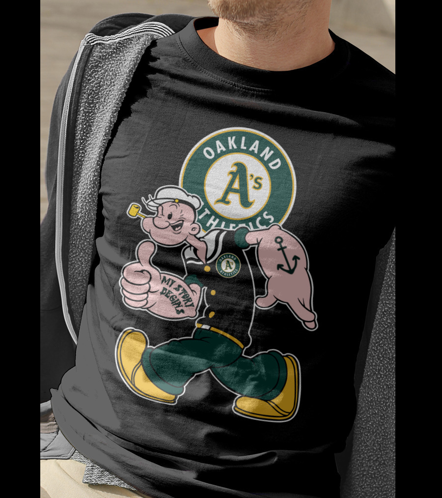 Oakland Athletics A's My Story Begins 38 T-Shirt