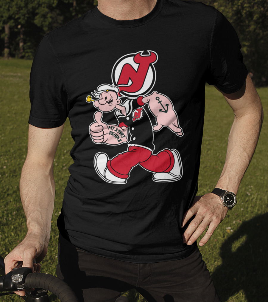 New Jersey Devils My Story Designs T-Shirt
