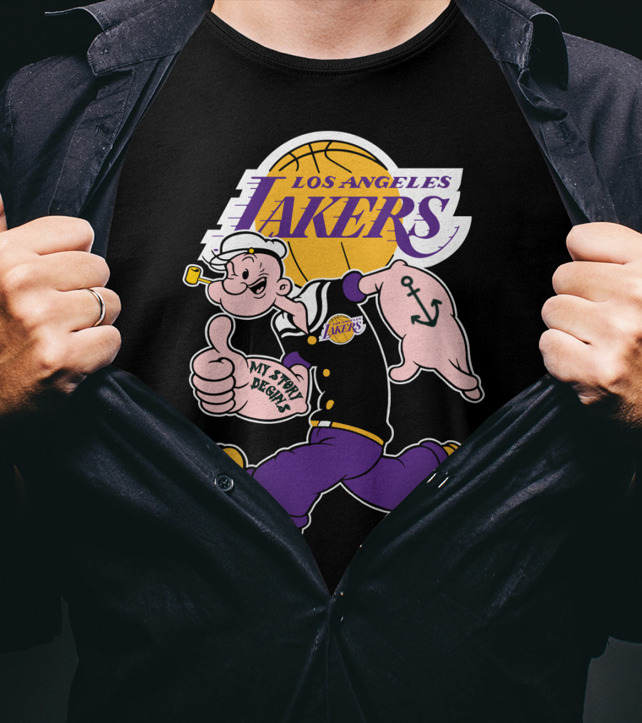 Los Angeles Lakers My Story Begins T-Shirt