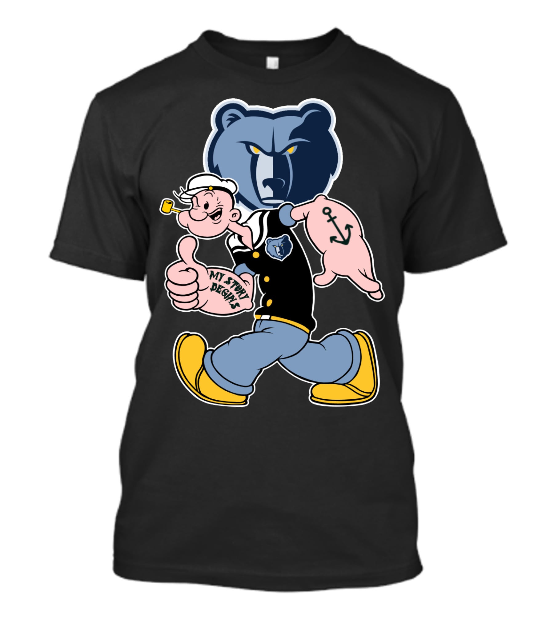 Memphis Grizzlies My Story Begins T-Shirt