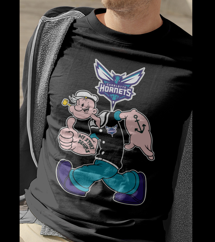 Charlotte Hornets My Story Designs T-Shirt
