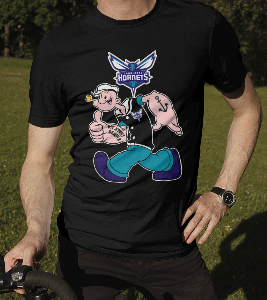 Charlotte Hornets My Story Designs T-Shirt