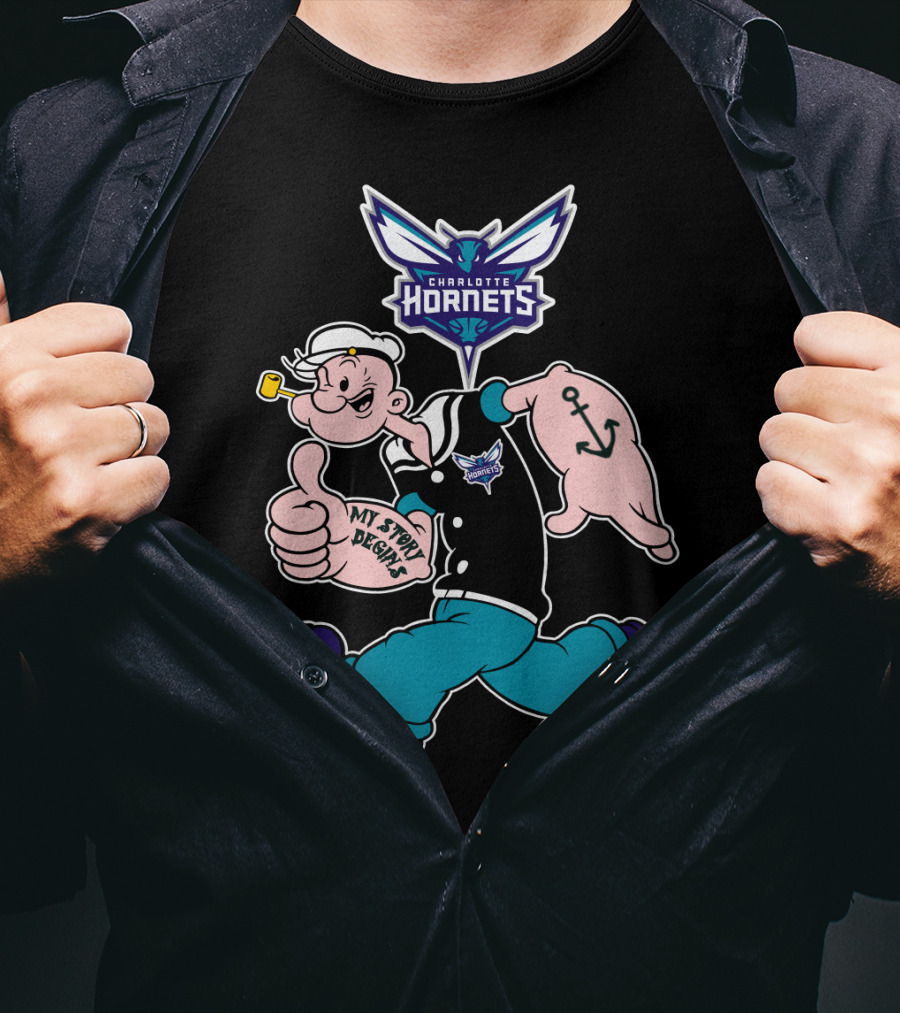 Charlotte Hornets My Story Designs T-Shirt