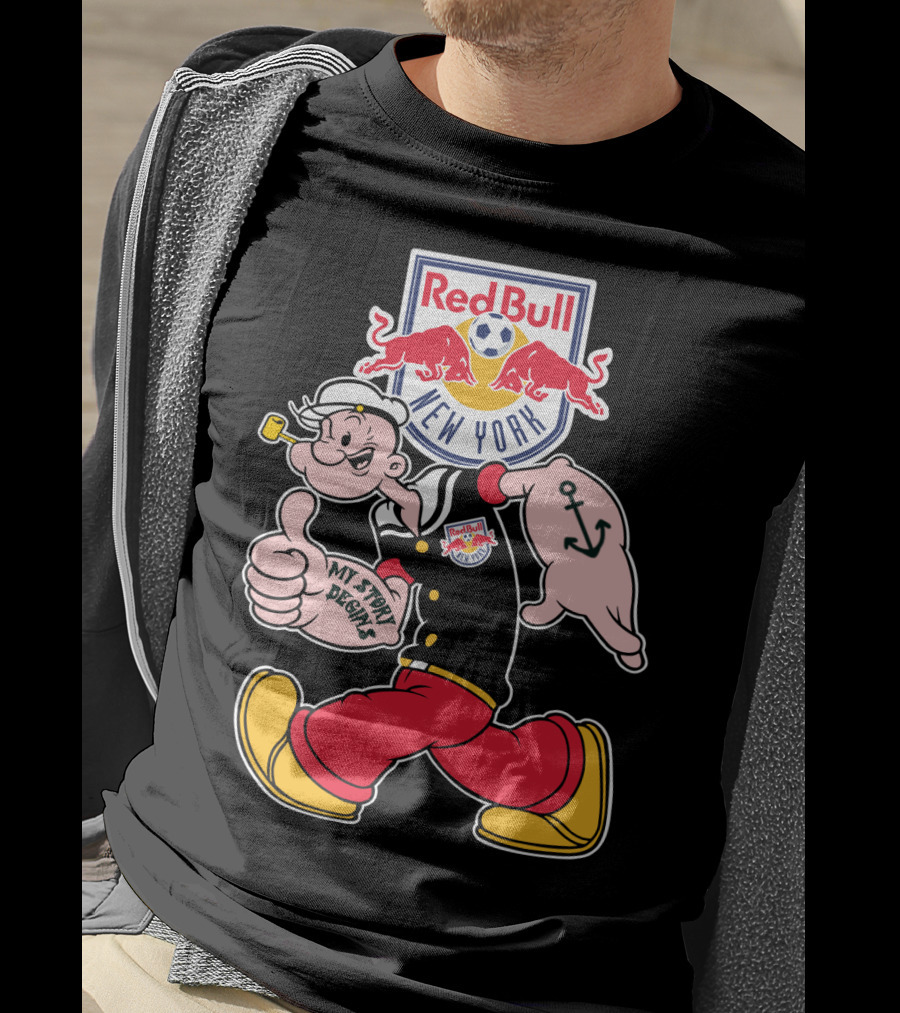 New York Red Bulls Popeye My Story Begins T-Shirt