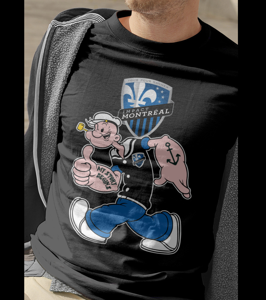 Tous Pour Gagner Impact Montreal My Story Designs T-Shirt