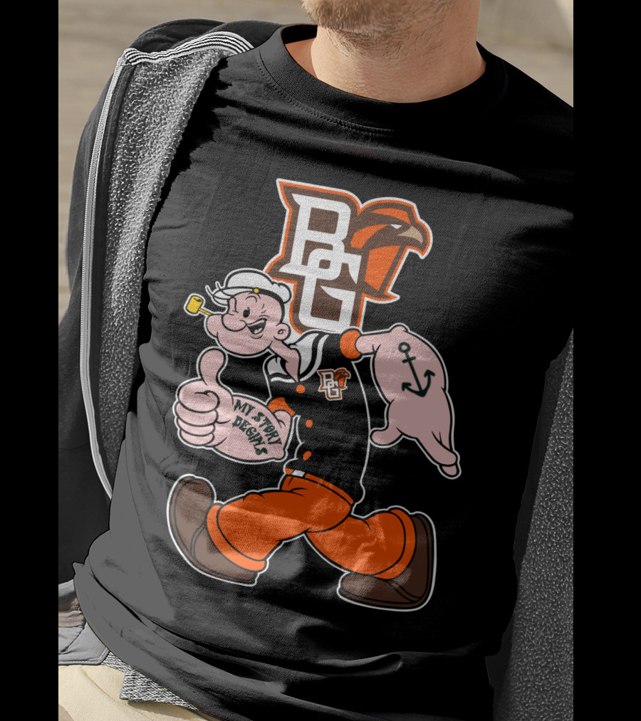 Bg Falcons My Story Designs Popeye 150 T-Shirt