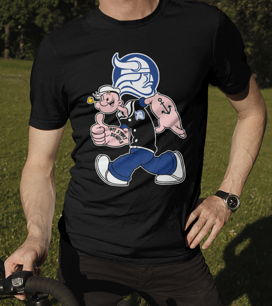 Berry Vikings My Story Begins Sailor Character With Viking Helmet T-Shirt