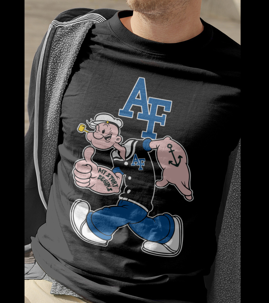 Af Air Force Falcons My Story Begins T-Shirt