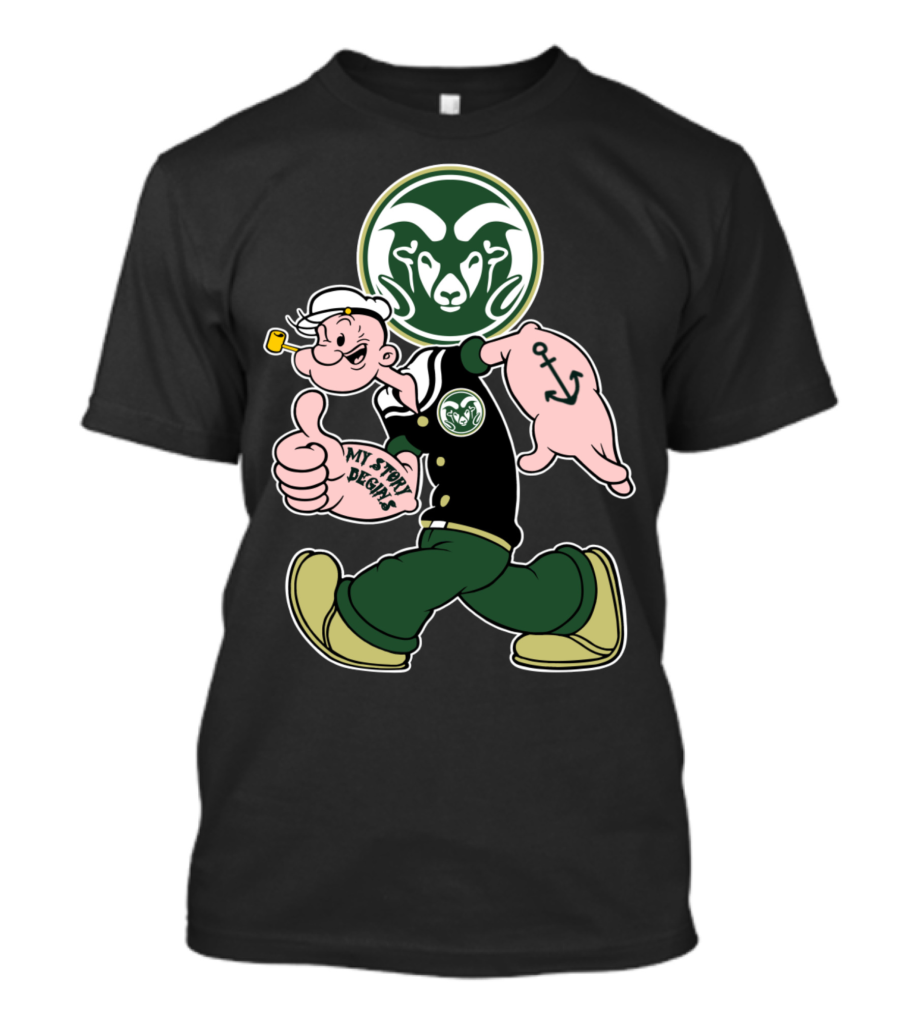 Colorado State Rams My Story Designs T-Shirt