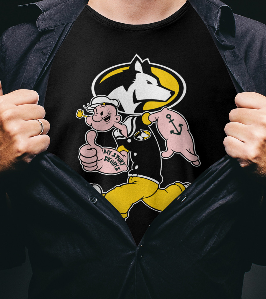 Michigan Tech Huskies My Story Designs T-Shirt