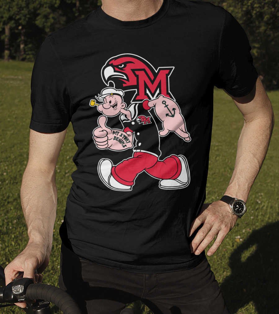 Miami (Oh) Redhawks Popeye My Story Begins T-Shirt