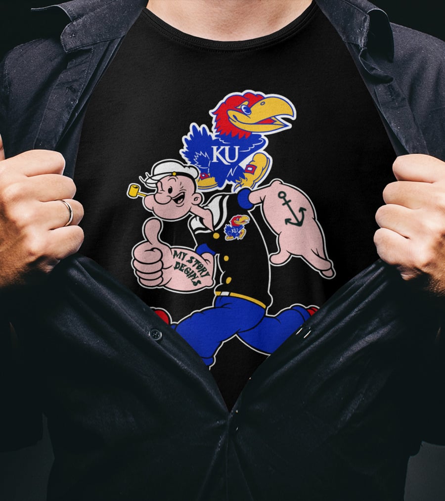 Kansas Jayhawks Ku My Story Begins T-Shirt