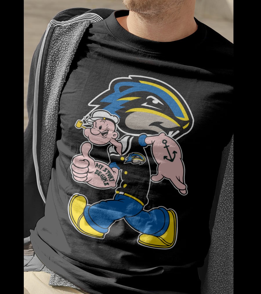 Goucher Gophers My Story Begins Walker With Anchor Tattoo T-Shirt