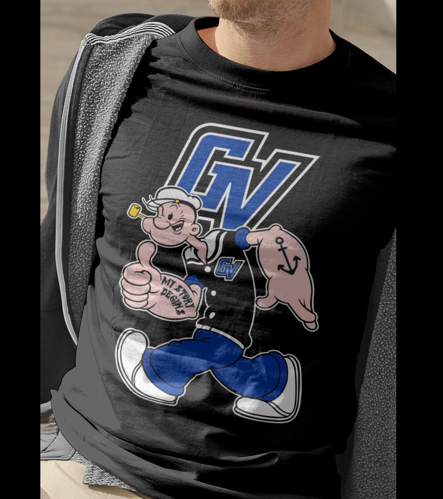Gv Grand Valley State Lakers My Story Begins T-Shirt