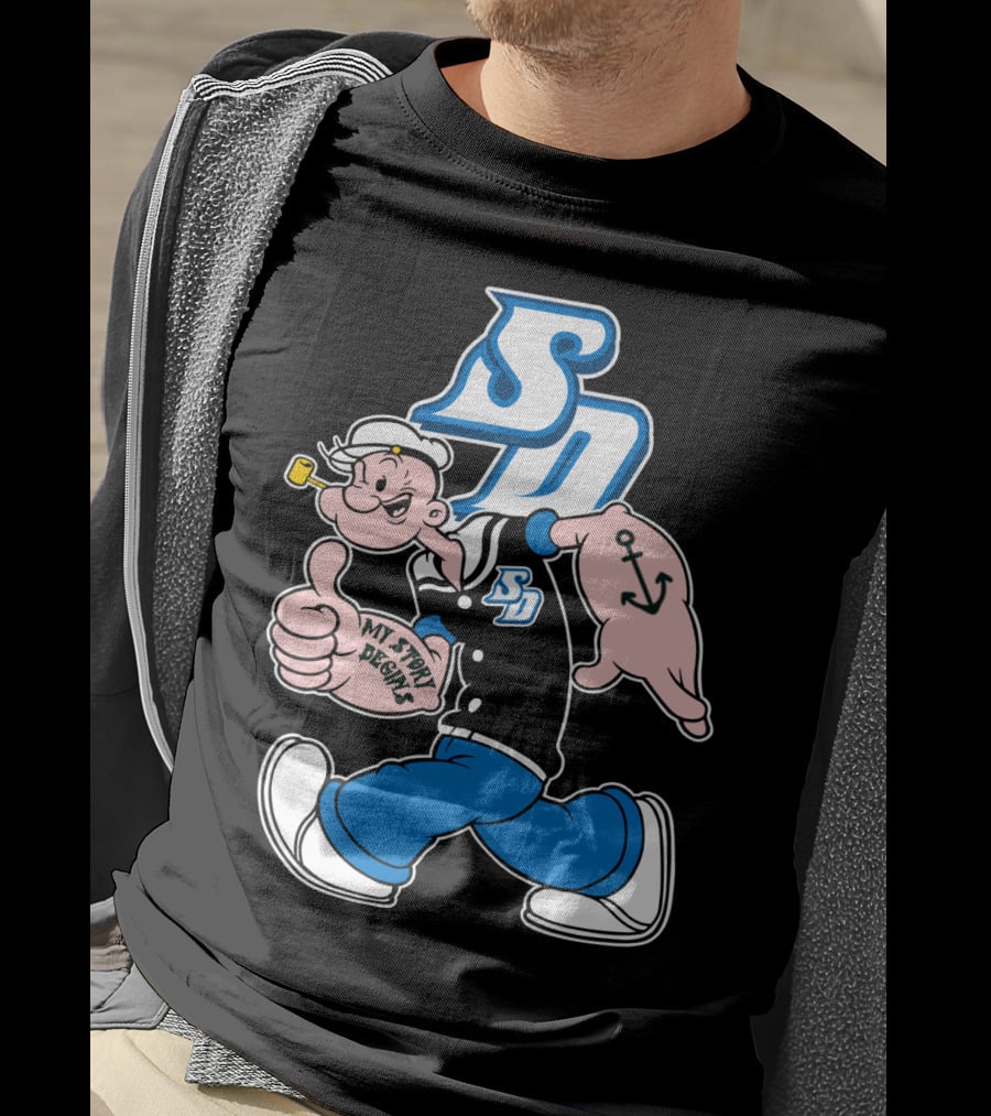 Sd 287 San Diego Toreros My Story Designs T-Shirt
