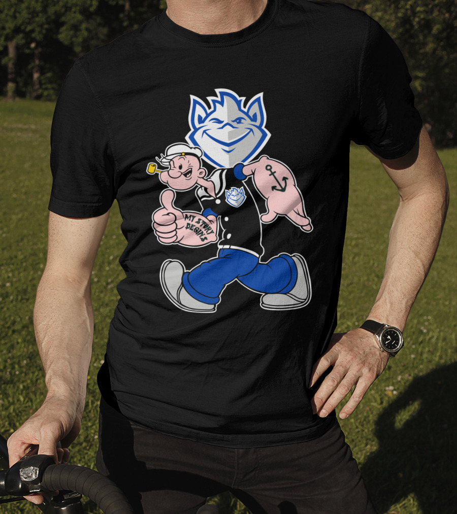 Saint Louis Billikens Popeye My Story Begins T-Shirt