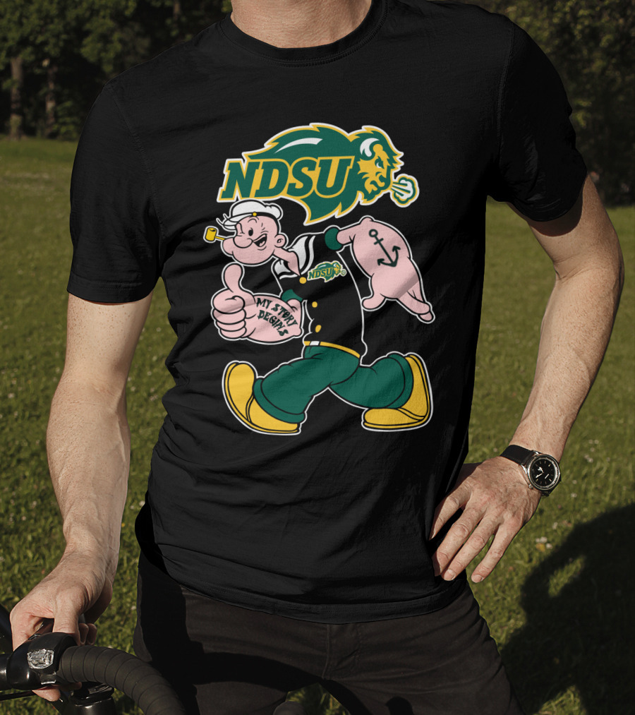 Ndsu North Dakota State Bison My Story Begins T-Shirt