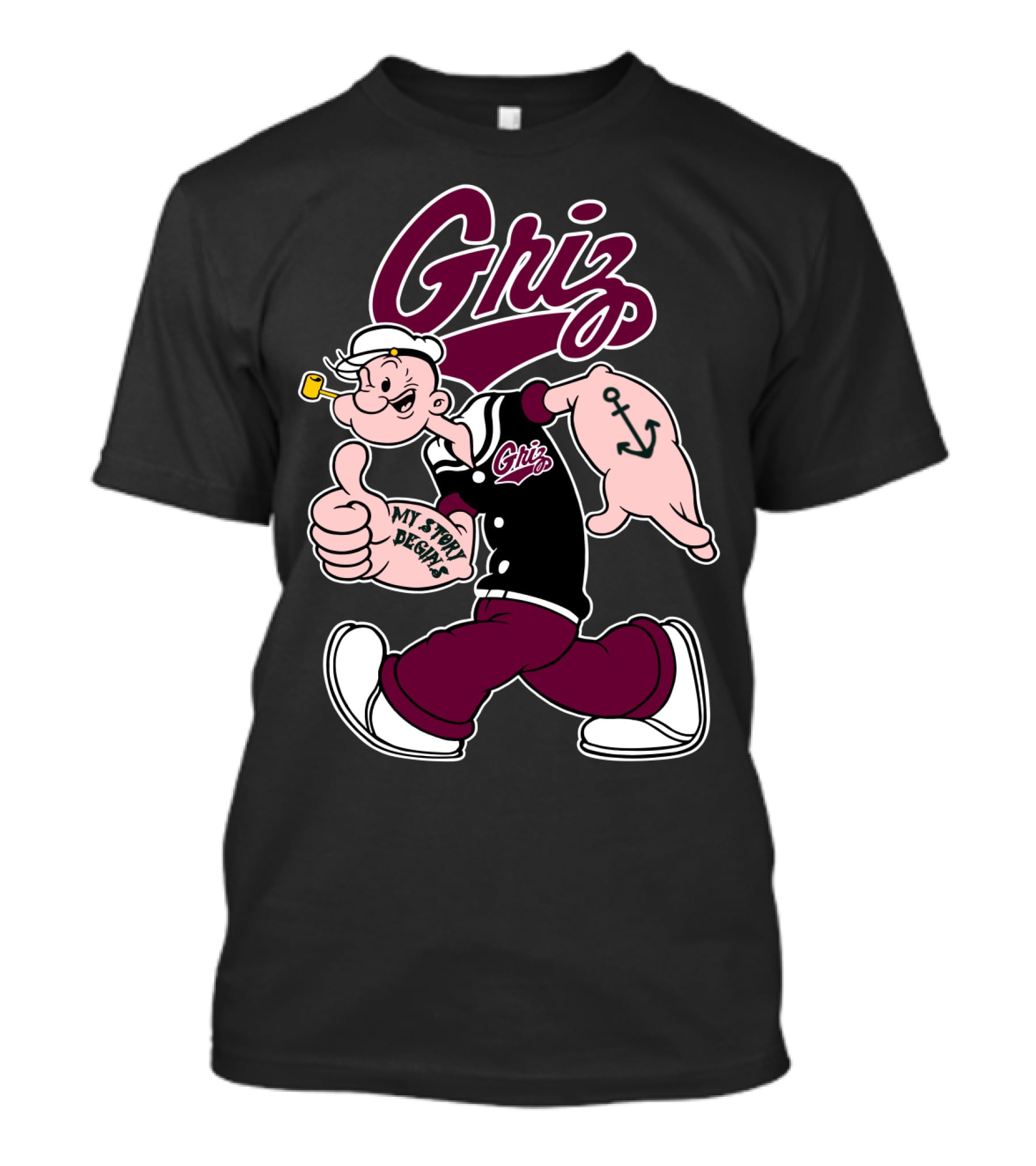 Griz Montana My Story Begins T-Shirt