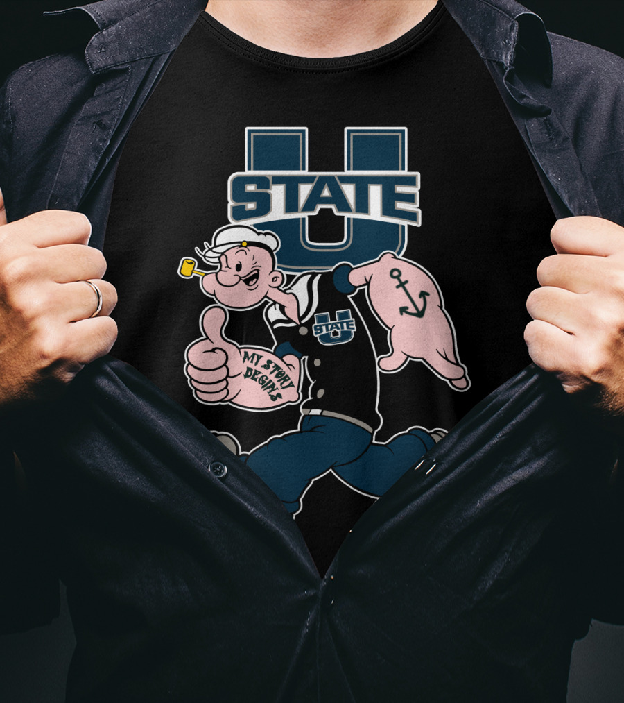 Utah State Aggies My Story Begins U State T-Shirt