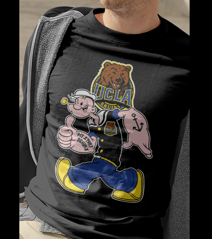 Ucla Bruins Popeye My Story Begins T-Shirt