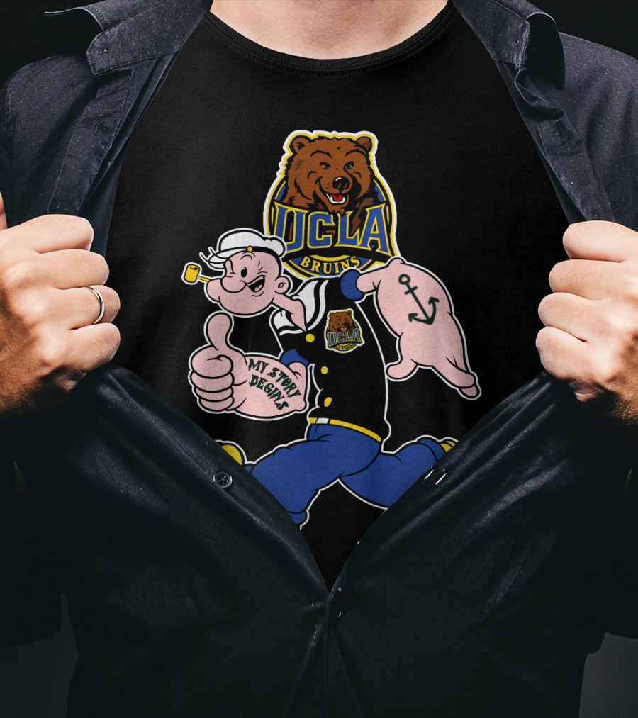 Ucla Bruins Popeye My Story Begins T-Shirt