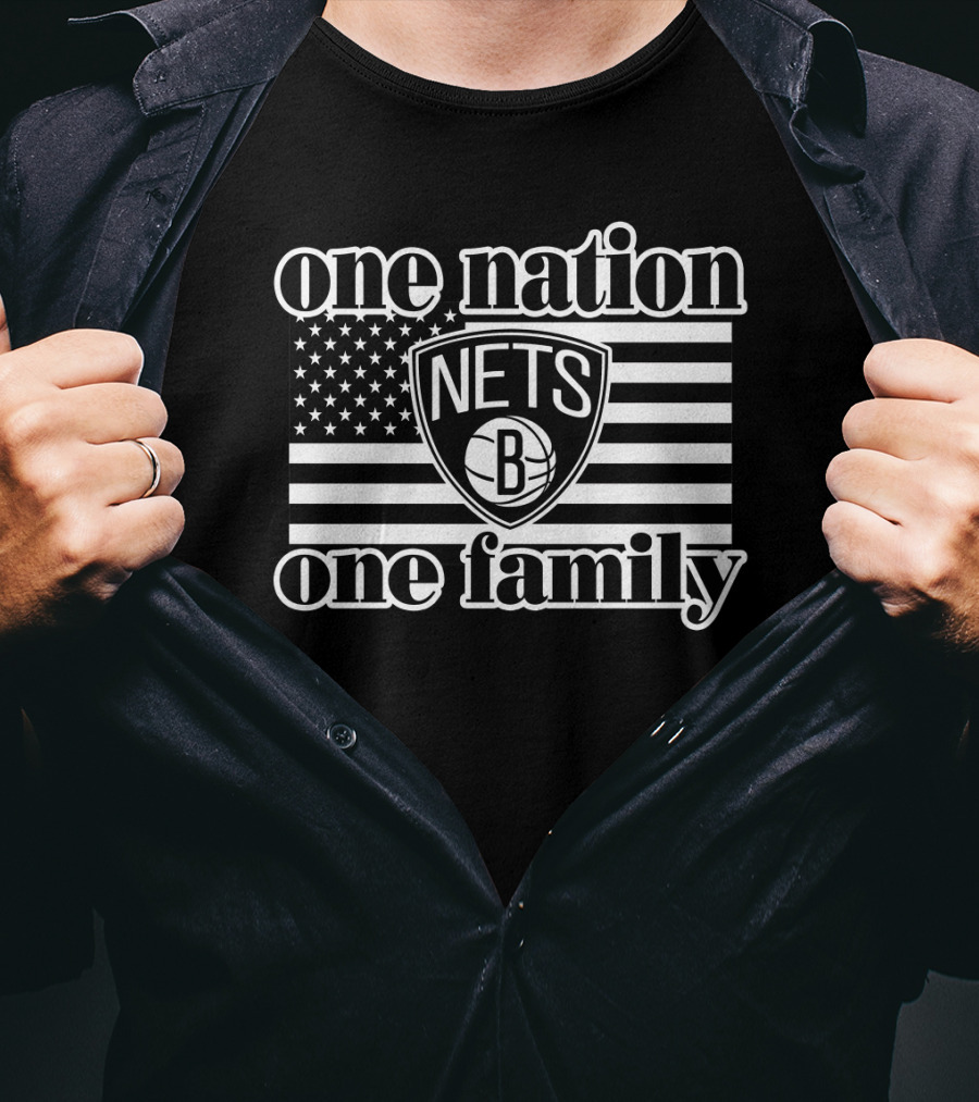 One Nation One Family Nets Brooklyn T-Shirt