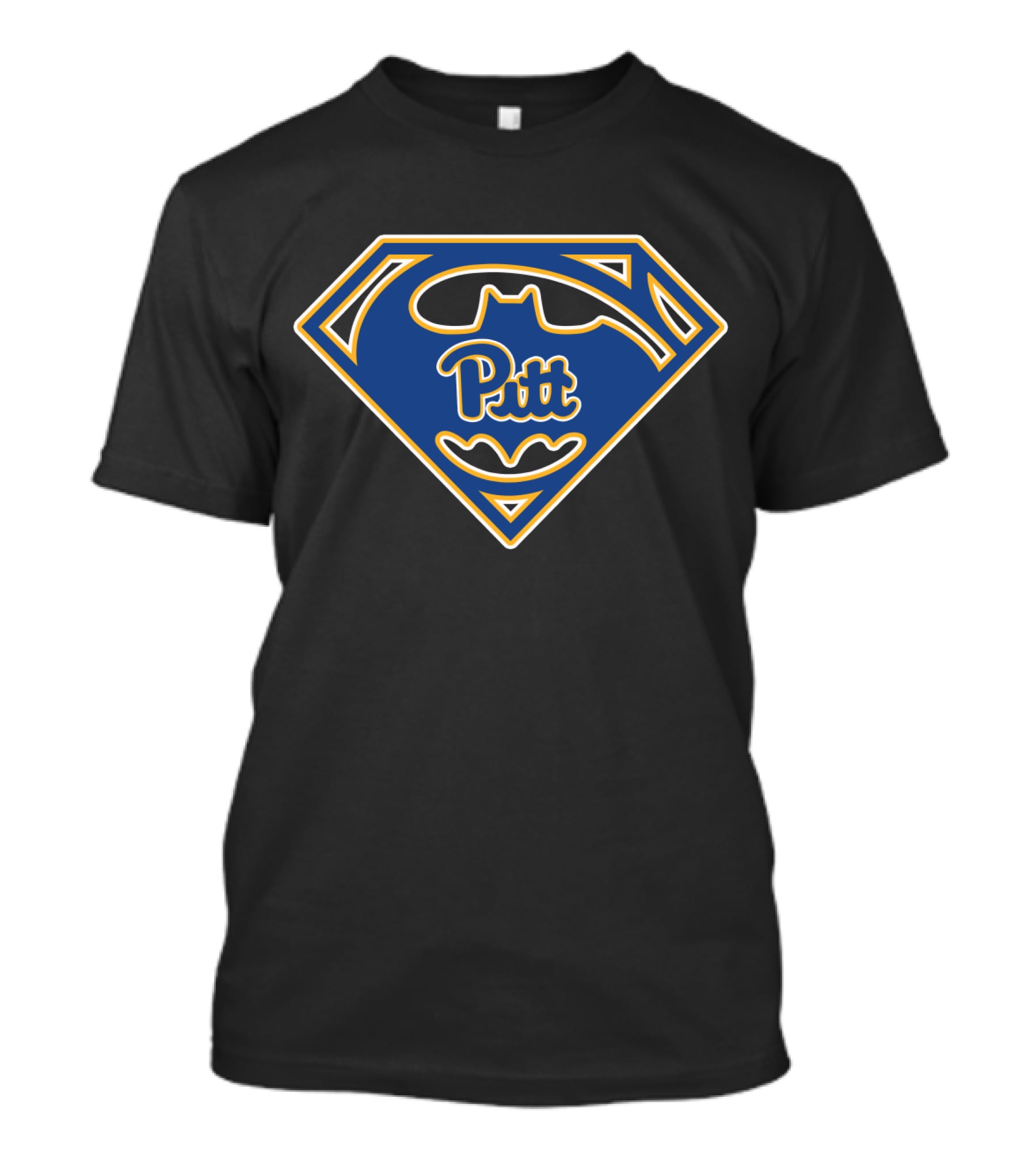 Pitt Panthers Batman Superhero Logo 33 Pittsburgh T-Shirt