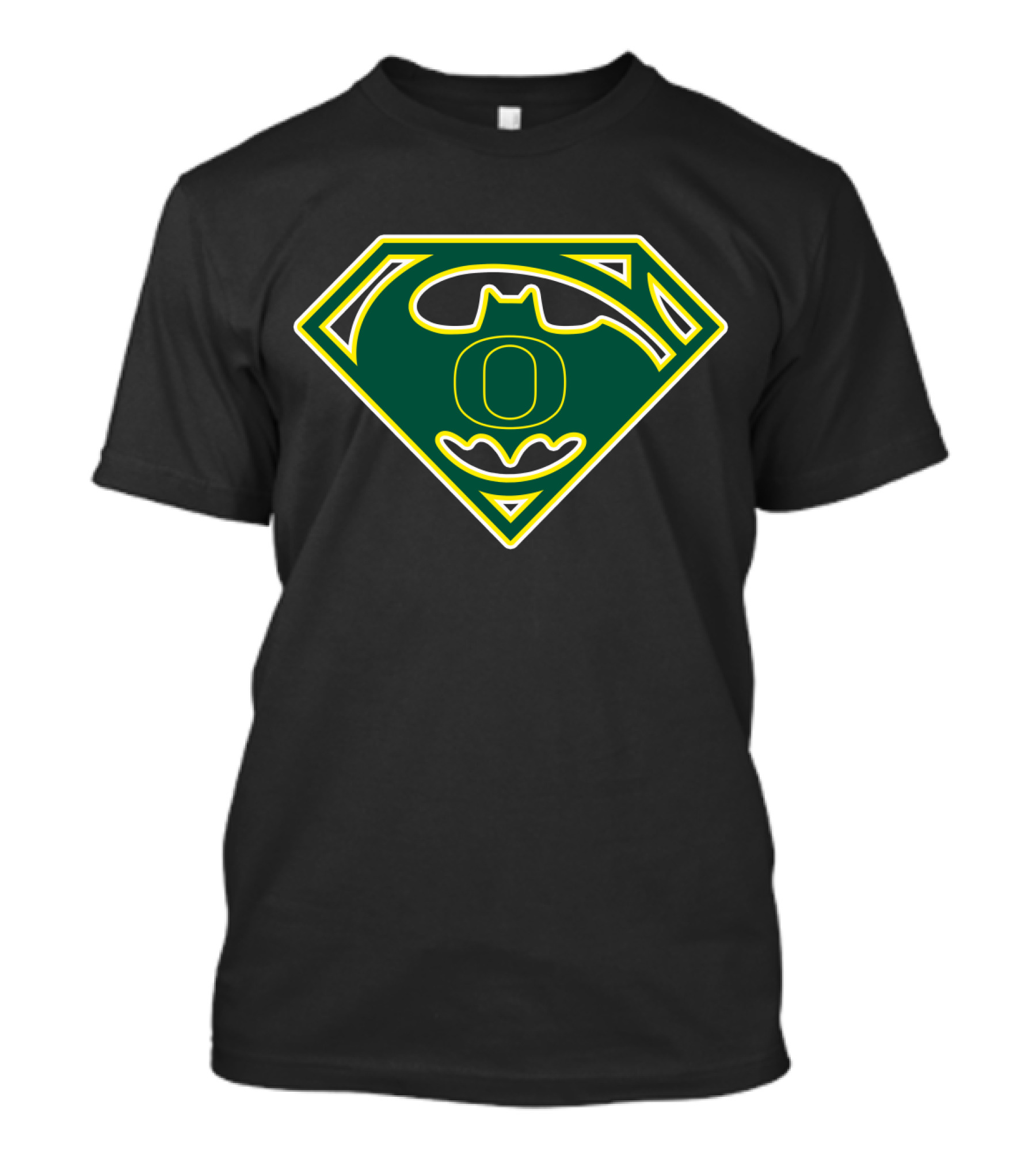 Oregon Ducks Batman Superman T-Shirt