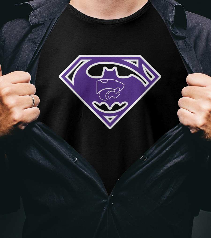 Kansas State Wildcats 61 Superman T-Shirt