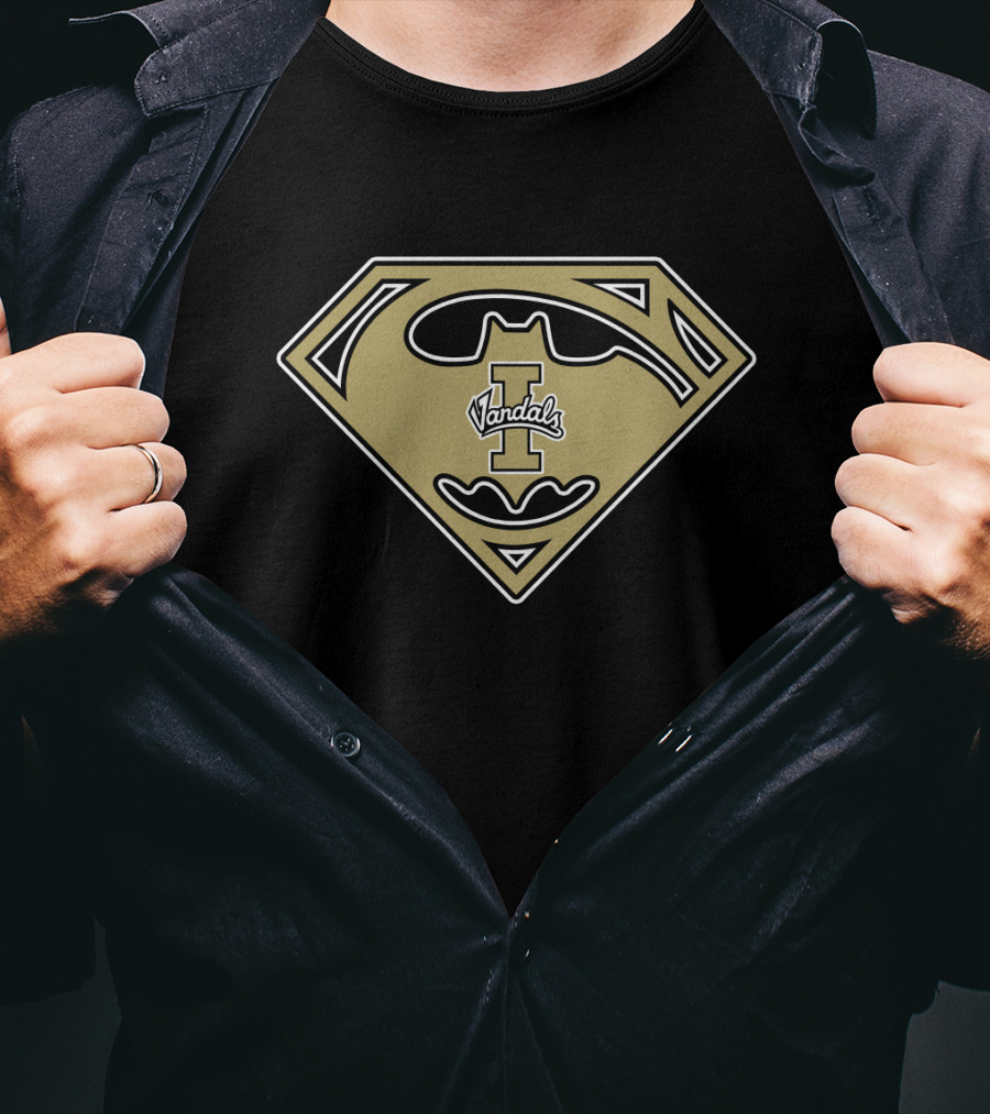 Idaho Vandals Superhero Bat-Symbol T-Shirt