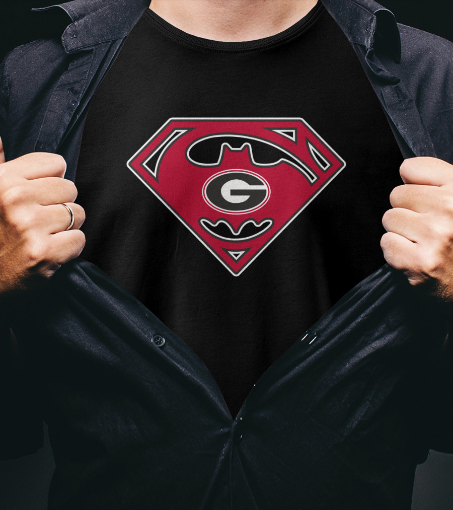 Georgia Bulldogs Superhero T-Shirt