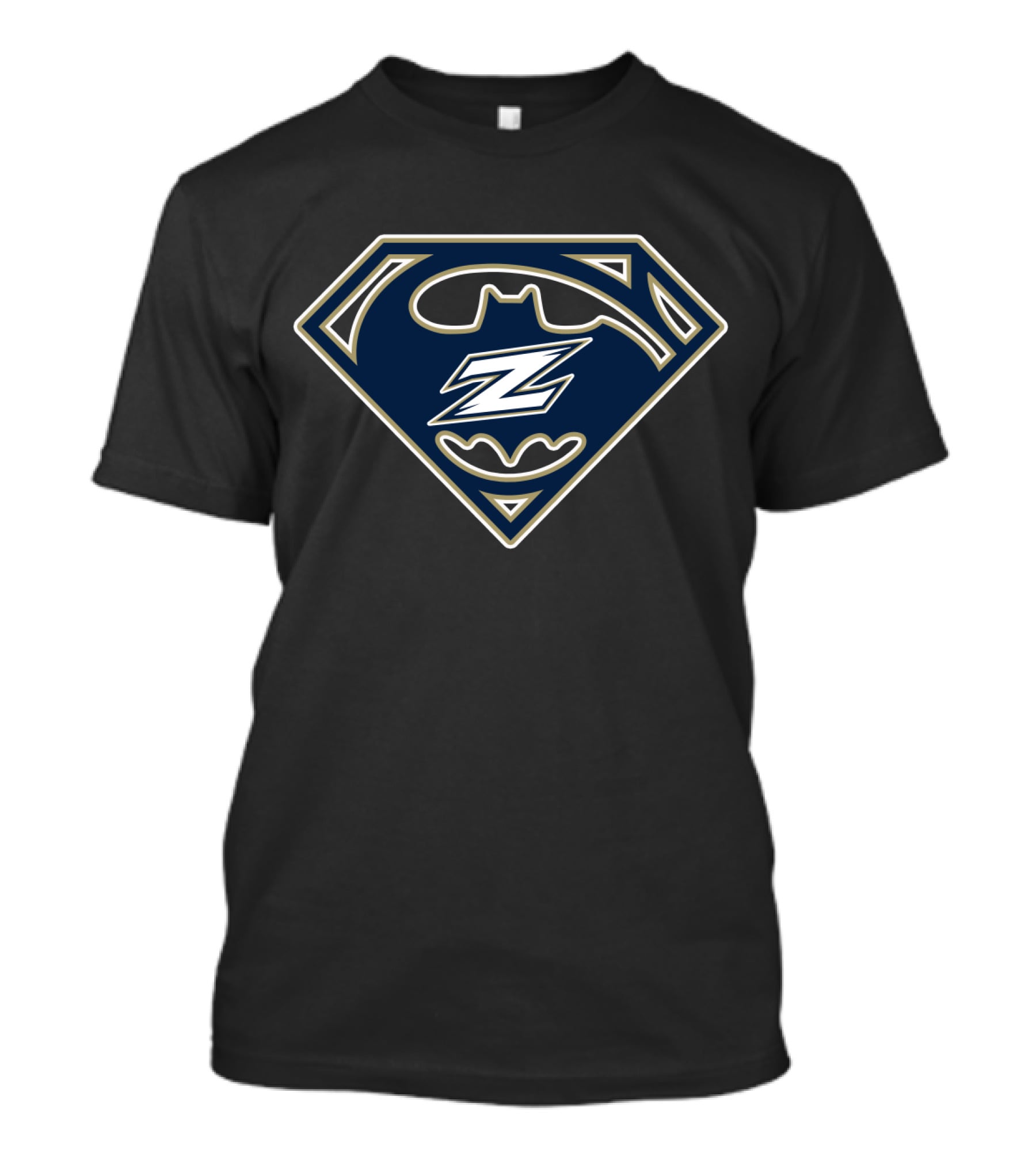 Super Akron Zips Bat Symbol T-Shirt